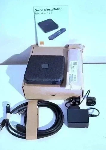 Décodeur TV Orange 4K Mini UHD + Alimentation - Neuf Ouvert (jamais Utilisé)