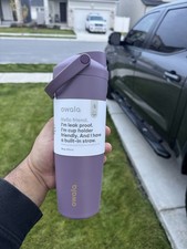 Owala Freesip Sway Spring Revival 30oz NEW Purple Bottles Exclusive W/ Straws US