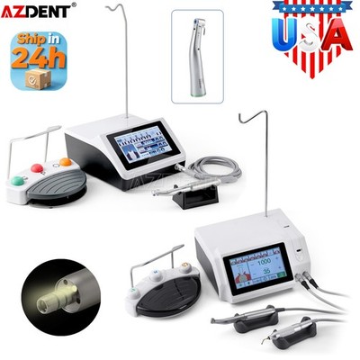 2 in1 Dental LED Piezo Surgery Implant Motor Bone Cutter System & 20:1 Handpiece
