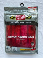 NWT YOUTH TERRAMAR THERMAL MILITARY BASE LAYER 3.0 SMALL 6/8 RAVEN TOP
