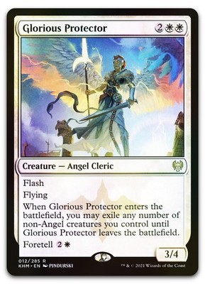 Glorious Protector #12 (Foil) (NM) Kaldheim KHM Magic MTG