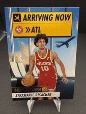 Zaccharie Risacher #10 Hoops Arriving Now Basketball 2024-25 Atlanta Hawks RC