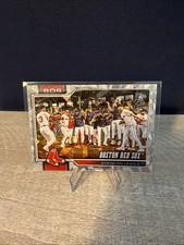 2026 Topps Series 1 TEAM CARD Boston Red Sox DIAMANTE FOIL #198