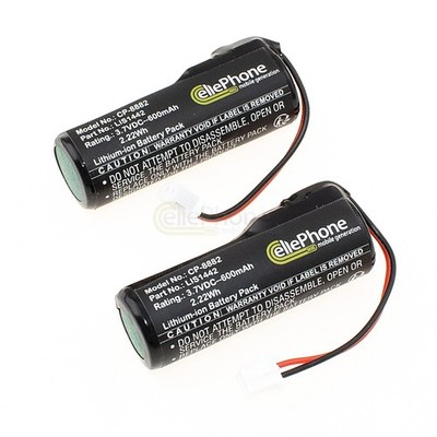2er Set 3,7V Akku Li-Ion für Sony PlayStation Move Navigation Controller PS3 PS4