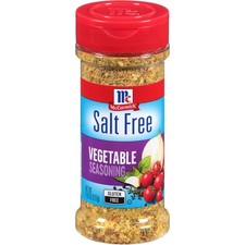 McCormick Salt Free Vegetable Seasoning, 4.16 oz Ounce Pack of 1 , Red