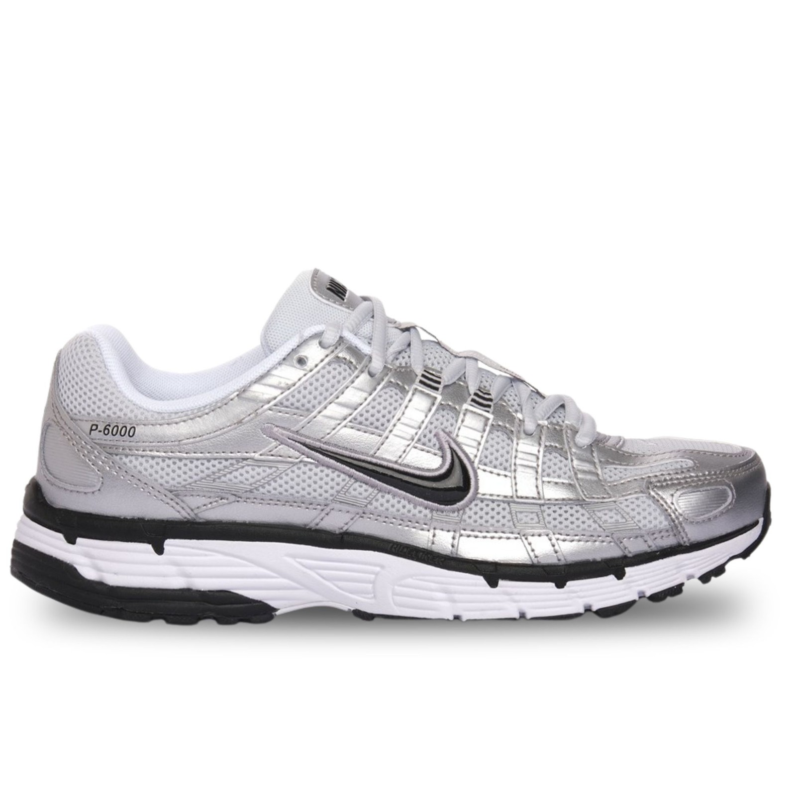 Nike Womens P-6000 Trainer Silver Size: 6 - Footasylum - Image 2