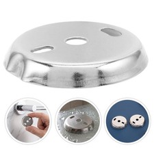 4 pcs Stainless Steel Bathroom Towel Holder, 1.9" Towel Bar Mounting Base,
