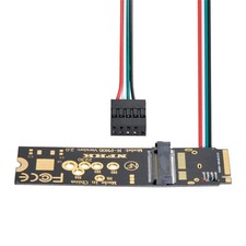 NGFF A/E-Key to M.2 NGFF Key-M NVME SSD Adapter for Intel AX200 Wireless Card
