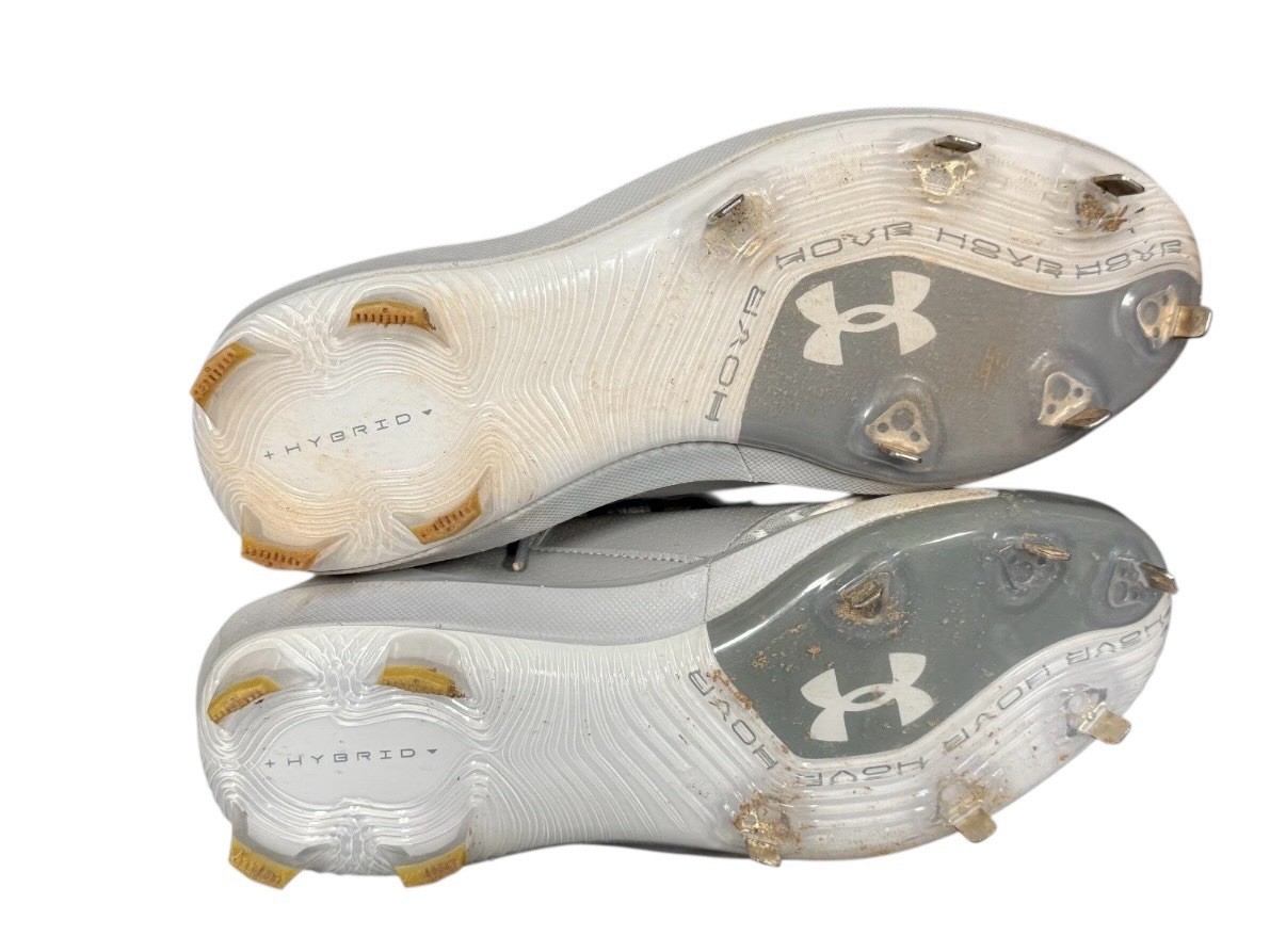 Andy Pages Game Used Cleats 2025 Los Angeles Dodgers Auto Beckett Hologram view 6