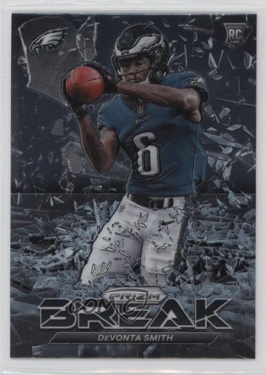 2021 Panini Prizm Prizm Break DeVonta Smith #PB-10 15wb