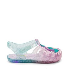 Western Chief Kids Wonder EverGlitter Lighted Sandal with 6 Toddler, Mermaid