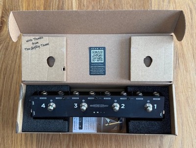 Gigrig Quartermaster QMX-4 Gitarre Bass Switch Stompbox