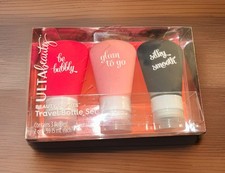 Ulta Beauty Smarts 3-Piece Leakproof TSA Travel Bottle Set (3 X 2oz)-New