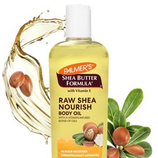 Palmer's Shea Formula Raw Shea Body Oil with Vitamin E, Deep Body Moisturizer to