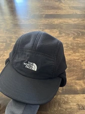Vintage The North Face Hat Cap Ear Neck Flap Fleece Sherpa USA Made