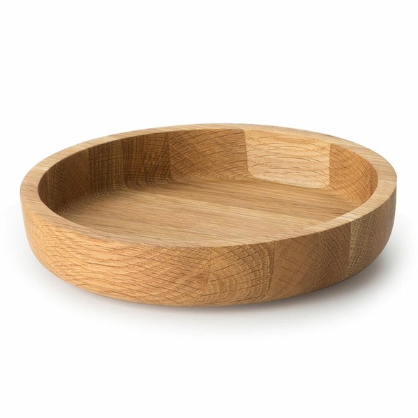 Continenta Schale Servierschale SchüSsel Brotschale Obstschale Eiche Ø 20X4.3 Cm-image