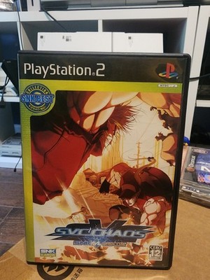 SNK vs Capcom SVC Chaos PS2 with Manual PlayStation 2 Japanese Version