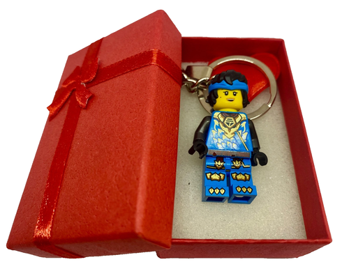 Lego Nya Ninja Keychain & lovely present box - Picture 1 of 3
