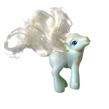 My Little Pony G3 WINTER SNOW 2002 Hasbro Vintage MLP RARE
