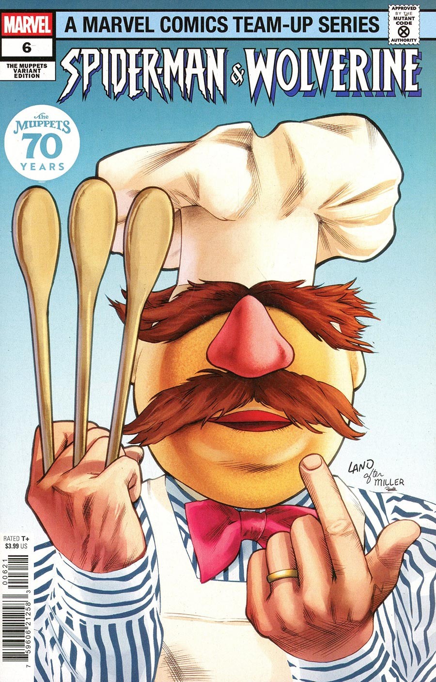 Spider-Man & Wolverine #6 Greg Land Muppets Variant (Marvel, 2025)