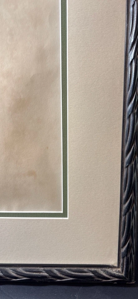 Póster firmado por Joe Eula 1965/2002 Grosvenor Gallery NYC arte floral moderno Foto 4 de 4