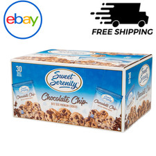 Sweet Serenity Bite Size Premium Cookies Chocolate Chip 2oz Bags 30 Count
