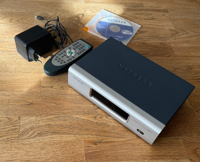 Netgear MP101 | Digital Music Player | Netzteil | Fernbedienung