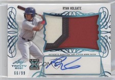 2021 Leaf Trinity Platinum 66/99 Ryan Holgate #PA-RH2 Patch Auto 0tw4