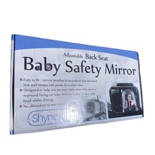 Shynerk Adjustable Back Seat Baby Safety Mirror Brand New 