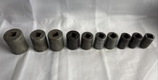 Vtg Cornwell Tools U.s.a. Impact Sockets 10 Pcs
