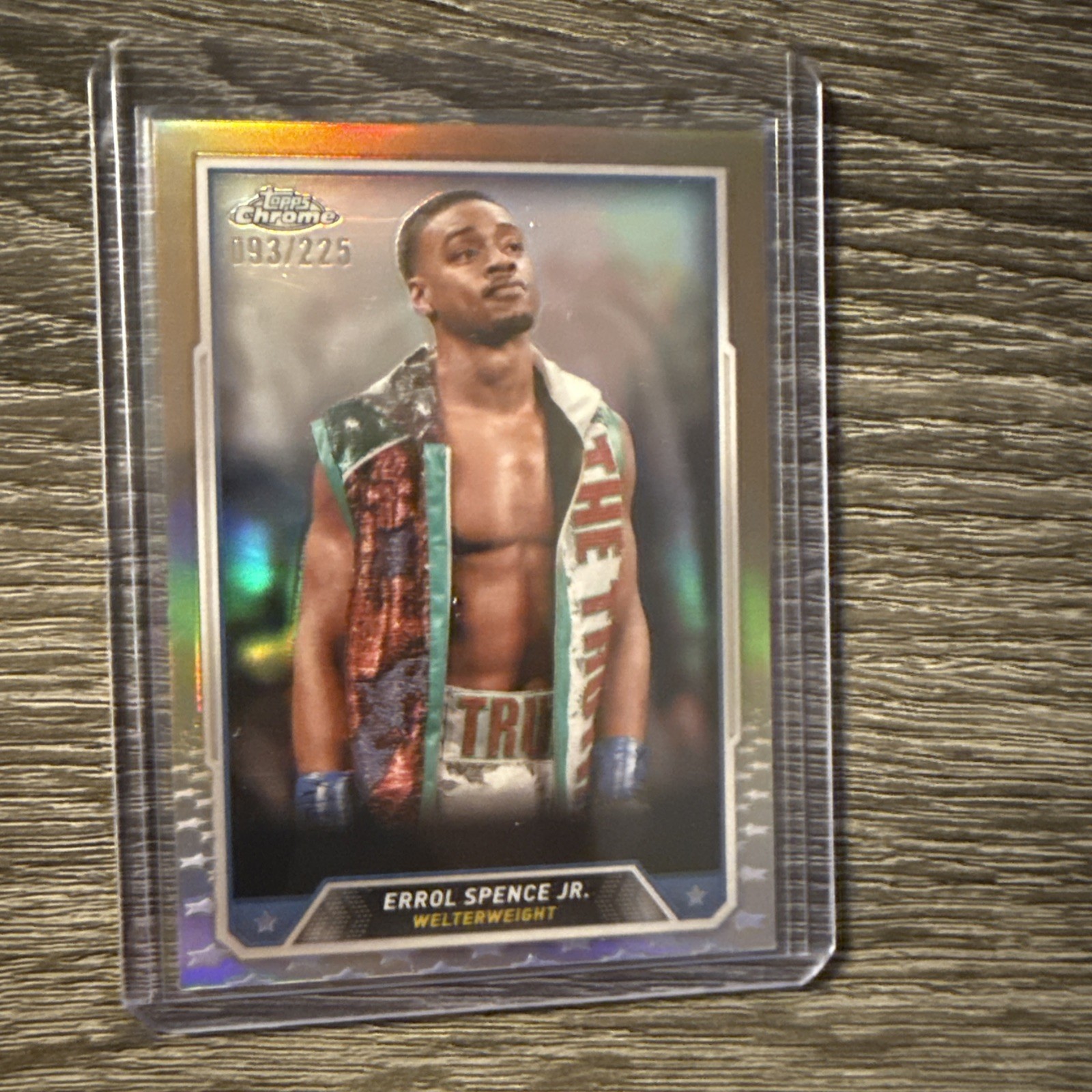 2024 Topps Chrome Boxing Errol Spence Jr Bronze #/225 #38