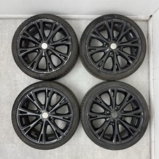 Ford Fiesta 17" Genuine Mk7 7.5 ST-Line Zetec S Black Alloys Wheels 4x108