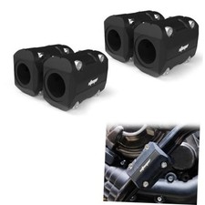 2 Pair 22mm/25mm/28mm Motorcycle Engine Guard Bumper Crash Bar Protectors,