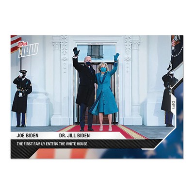 Joe Biden & Dr. Ji... - 2021 CURRENT EVENTS Topps Now Card 16 - Print Run: 6,430