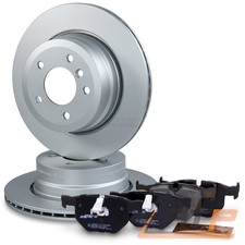 BREMSSCHEIBEN BELÜFTET Ø320 + BREMSBELÄGE HINTEN FÜR BMW 5-ER E60 E61