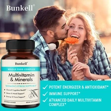 NatureWise Women's Stress Support Multivitamin & Minerals Whole Food 60 Capsules