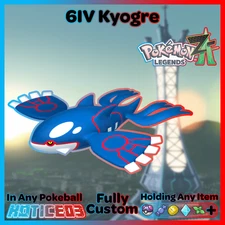 ✨ Kyogre 6IV ✨ Mega Dimension Pokemon Legends ZA In Hand Ready 🚀 Fast 🚀
