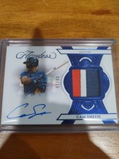 2025 Flawless Cam Smith Astros Future Signatures Materials 3CLR #FSM-SMI 8/15