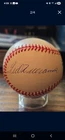 Ted Williams Joe Dimaggio Autographed Baseball With COA