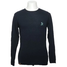 Ampelmann Berlin, Langarmshirt, Größe: S, Blau, Baumwolle/Viskose, Print #2Me