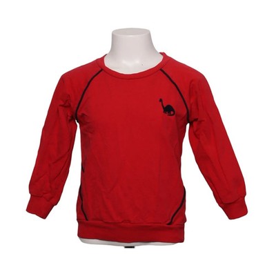 Civil Boys, Langarmshirt, Größe: 110, Rot, Baumwolle, Print, Sweat, Jungen #vip