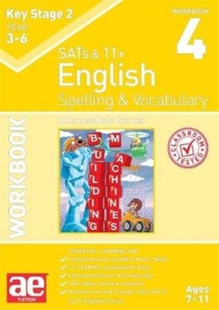 KS2 Spelling & Vocabulary Workbook 4 by Dr Stephen C Curran (Paperback Book)