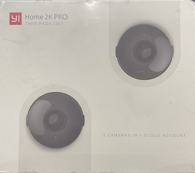 YI Pro Ip Kamera WiFi Überwachungskamera 2K , 2 Stücke mit Bewegungserkennung