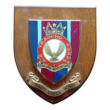 Air Training Corps ATC Wooden Award / Display Plaque East Essex Wing