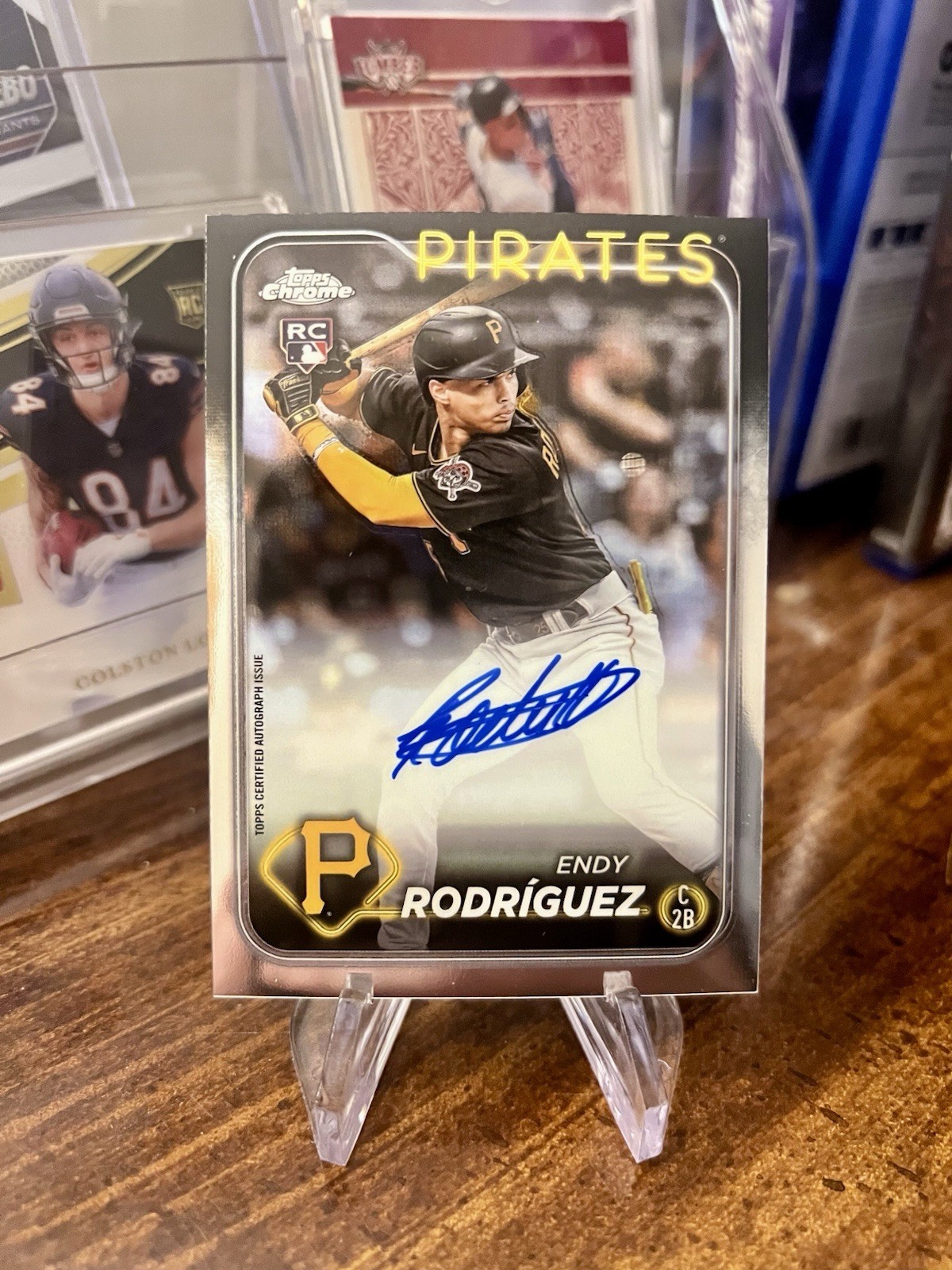 2024 Topps Chrome - Rookie Autographs Endy Rodriguez #RA-ER (AU, RC)
