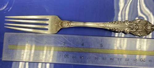 Sir Christopher By Wallace Sterling Silver Dinner Fork 7 3/4" Flatware 83grs