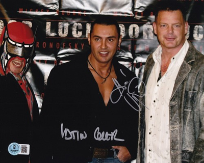 #ad Vampiro Latin Lover Signed 8x10 Photo BAS COA WCW Lucha Libre AAA w Abismo Negro $69.99