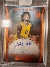 2023-24 Topps Three - Full Court Signs Jalen Hood-Schifino Bronze Topps 3 Sealed