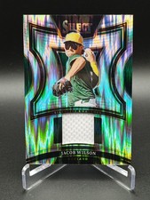 2025 Select Baseball FOTL Jacob Wilson Selective Swatches  Prizm Oakland T