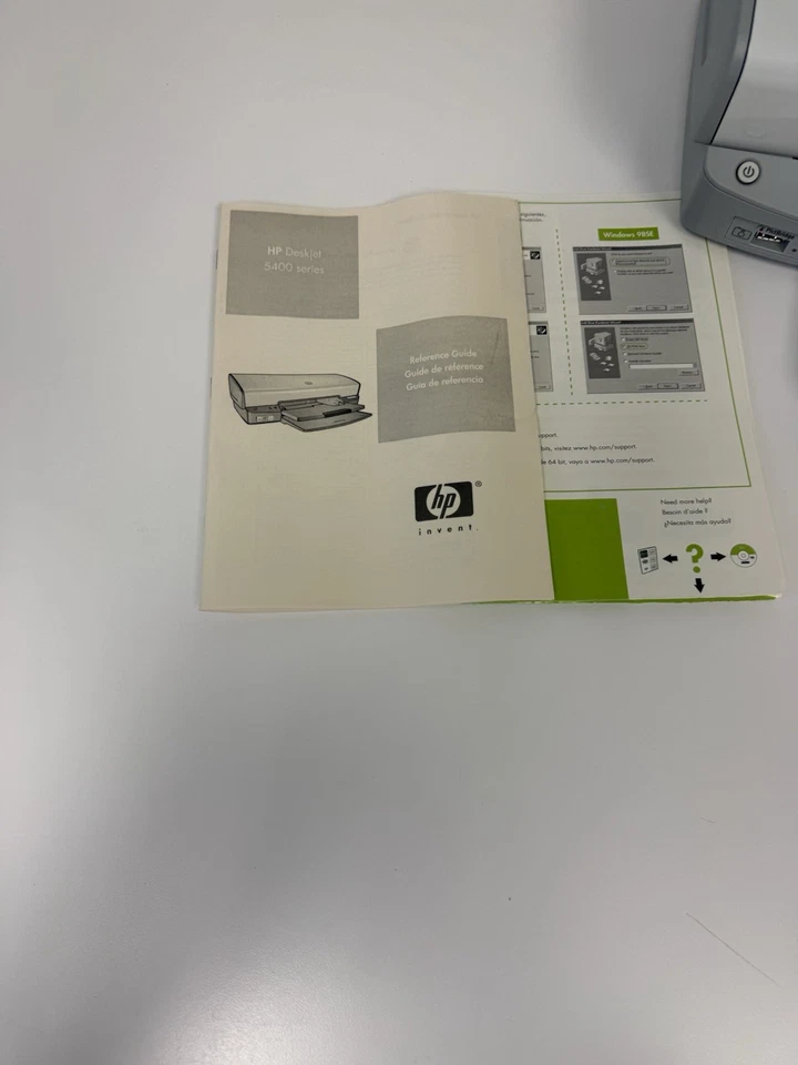 HP Deskjet 5440 Photo Printer Tested W/ Power Supply Low Usage - Image 3 of 4